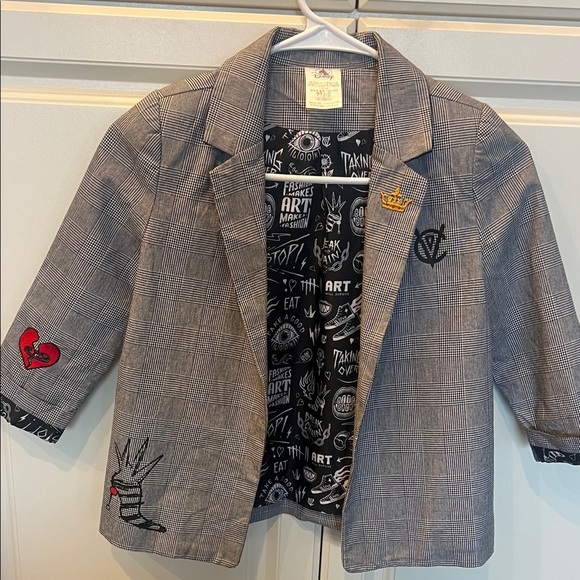 Disney Other - Disney Special Edition Cruella De Vil Blazer 7/8 Kids